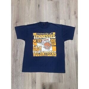 Vintage 1998 University Of Tennessee Volunteers Lady Basketball T-Shirt XL